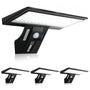 JESLED Solar-Aussenleuchte, 90 LEDs, Bewegungsmelder, IP65, 4er-Set zur Wandmontage