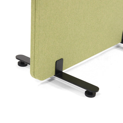 hjh OFFICE FLEXMIUT Akustik Trennwand mobil 2er Set Grün 177x60cm