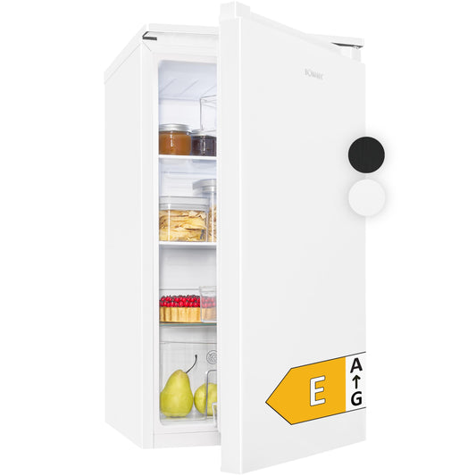 Bomann VS 7255 Kühlschrank ohne Gefrierfach – 87L Weiss. Weißer Kompaktkühlschrank zur Kühlung frischer Lebensmittel.