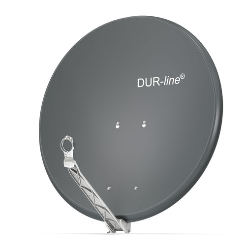 DUR-line Select 80cm Satellitenschüssel Anthrazit mit LNB-Halterung