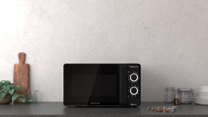 Cecotec Pro Clean 3130 Mikrowelle - Quarz Grill 20 L Schwarz