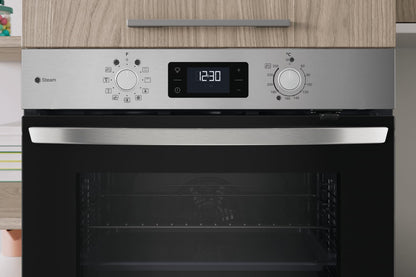 Privileg PBA2S85HU1I Einbau-Backofen mit Heissluft, 71 l, Schwarzglas