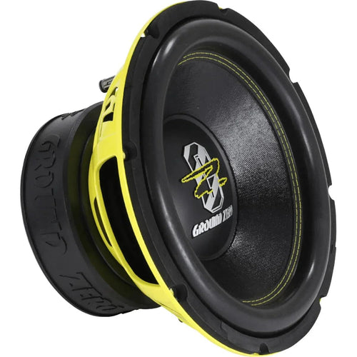 Ground Zero GZRW 12XSPL – 30cm Subwoofer für Car Hifi. Rund, schwarz, liefert tiefe Bässe für Car-Hifi-Anlagen.