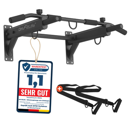 DH FitLife 4in1 Klimmzugstange Multifunktional Wandmontage