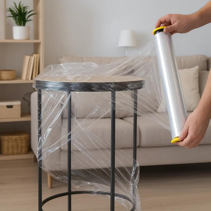 V1 Trade Stretchfolie transparent, 350 m x 50 cm, 6 Rollen