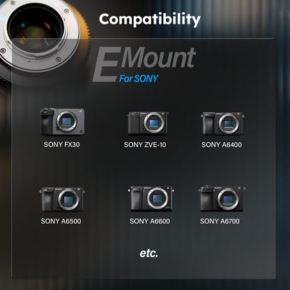 SIRUI 100mm T2.9 1.6X Full-Frame Anamorphic Objektiv - E-Mount