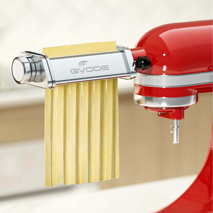 Gvode Nudelaufsatz für KitchenAid – Nudelblatt, Spaghetti, Fettuccine