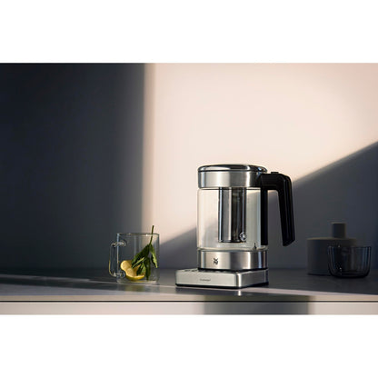 WMF Küchenminis 2in1 Vario Wasserkocher Teekocher Glas 1,0l