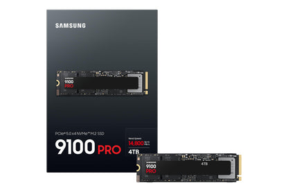 Samsung 9100 PRO interne SSD NVMe M.2 - 4 TB PCIe 5.0