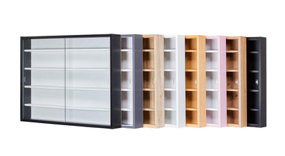 Inter Link Blacklava Sammlervitrine Hängend - Schwarz 80x60cm