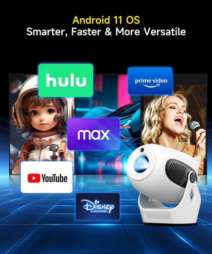 Magcubic Mini Beamer Projektor – 4K elektrischer Fokus