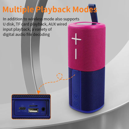 CYBORIS YGS-S18 2-in-1 Bluetooth-Lautsprecher, teilbar, IPX6, 20 W