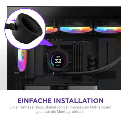 NZXT Kraken Elite 360 RGB AIO CPU Wasserkühlung - Schwarz