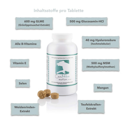 CaniMove Motion Maxi Gelenk-Tabletten für grosse Hunde - 100 Stk.