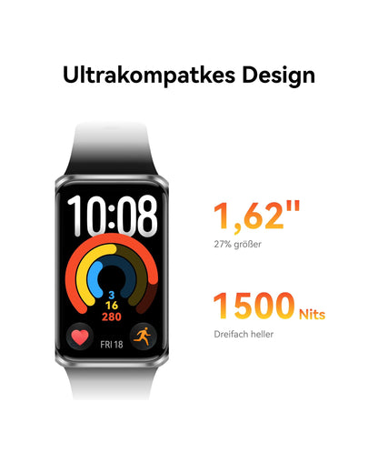 HUAWEI Band 11 Smartwatch Fitness Tracker, AMOLED-Display, Weiss