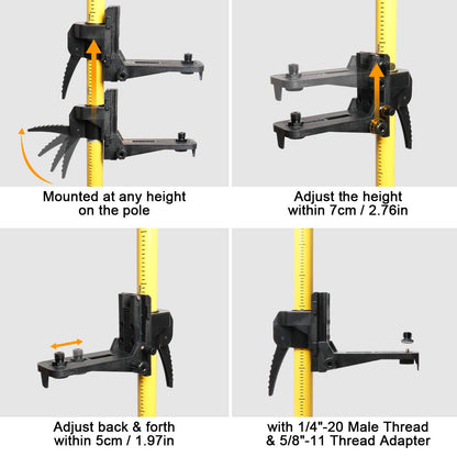 Huepar LP36 Laser Teleskopstange 3,7m Montagestange