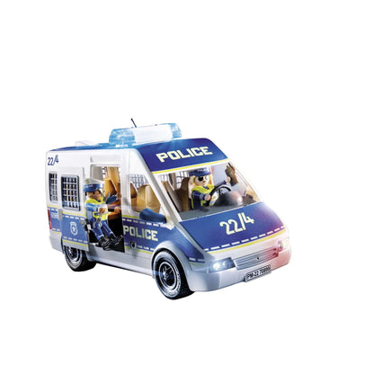 PLAYMOBIL City Action 70899 Polizei-Mannschaftswagen - Licht & Sound