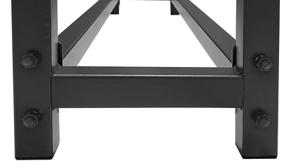 QUICK STAR Metall Kaminholzregal Anthrazit 200x115cm mit Schutzhülle