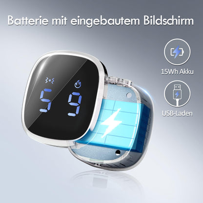 Comfytemp Wärmegürtel Rücken mit Massage, Akku, 9 Wärmestufen
