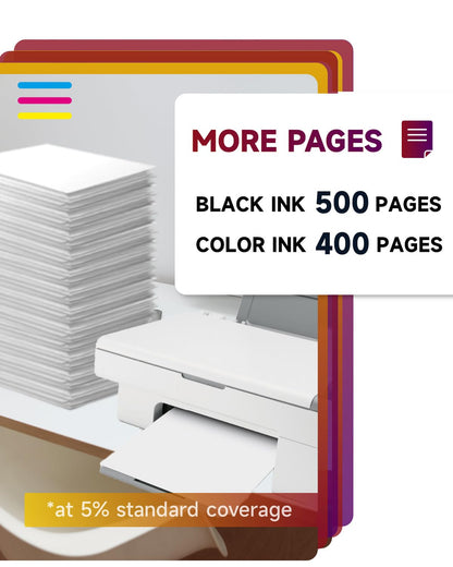 Sunnieink PG-545XL CL-546XL Druckerpatronen 2er-Pack für Canon Pixma
