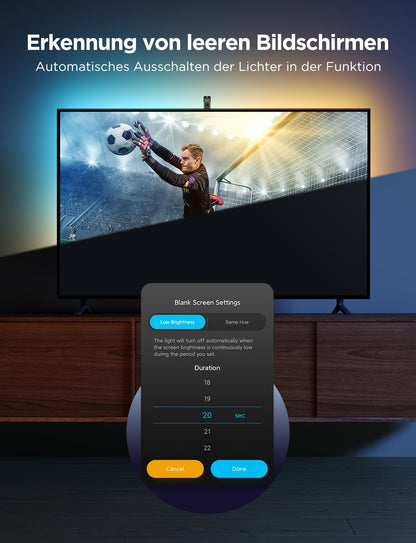 Govee RGBICW 3 Lite TV Hintergrundbeleuchtung – 40-50 Zoll