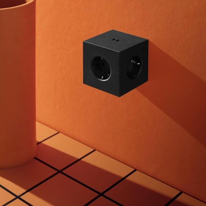 Avolt Square 2 Design Mehrfachsteckdose USB-C - Schwarz