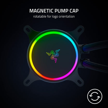 Razer Hanbo Chroma RGB AIO CPU Flüssigkühler - 240mm Schwarz