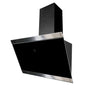 Respekta CH89060S Dunstabzugshaube schräg 60cm Schwarz. Schwarze, 60cm breite Schräghaube für effizienten Wrasenabzug.