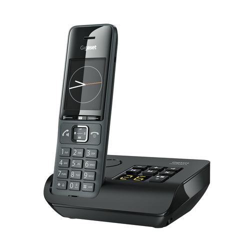Gigaset Comfort 520A Schnurloses DECT-Telefon mit AB, titan-schwarz