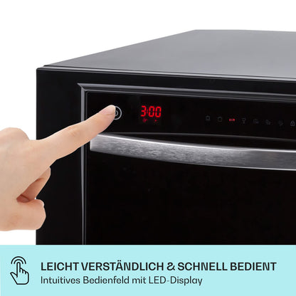 Klarstein Mini-Geschirrspüler – 6 Gedecke, leise, Wasseranschluss
