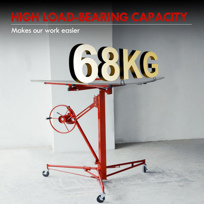 CCLIFE Plattenheber klappbar XXL 140-350cm 68kg - Rot