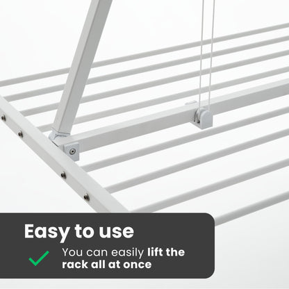 Foxydry Mini Deckenwäscheständer – Vertikal, 152 cm