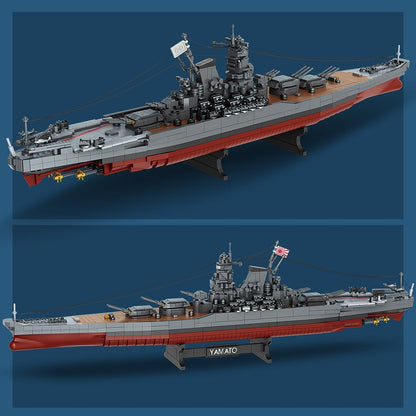 MISINI M7001 Yamato Schlachtschiff Klemmbausteine - 1/300