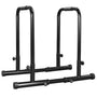 Yaheetech Dip Station Parallettes Calisthenics, höhenverstellbar, Metallgestell mit gepolsterten Griffen