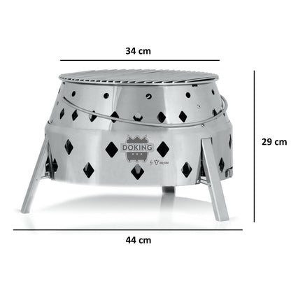 BBQ-Toro DOKING Dutch Oven Grill - faltbar Ø 34 cm