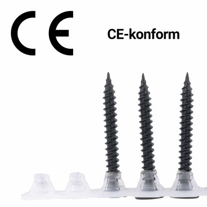 SCREW REBEL Magazinschrauben Feingewinde - 3,9x30mm 10.000 Stk