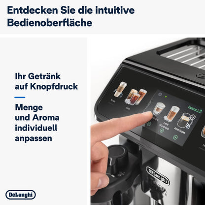 De’Longhi Eletta Explore Perfetto Kaffeevollautomat - Dunkelgrau