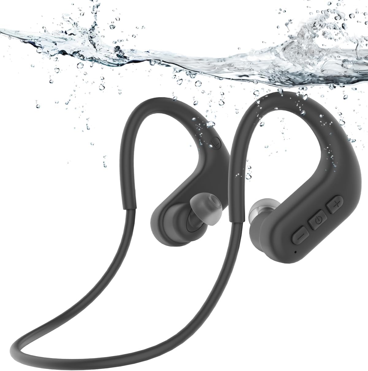 SANOTO S710 In-Ear Schwimmkopfhörer IPX8 Bluetooth 5.4 mit MP3, Ohrbügel aus Silikon