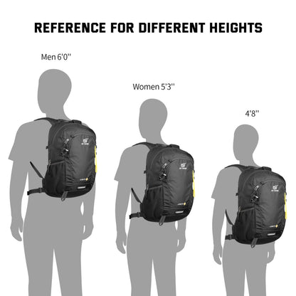SKYSPER LANTC20 Wanderrucksack 20L leicht mit Rückenbelüftung