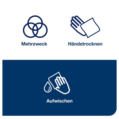 Tork 101221 Papierwischtücher – M1 Mini Mehrzweck Innenabrollung