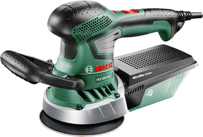 Bosch PEX 400 AE Exzenterschleifer + 25tlg. Schleifblatt-Set