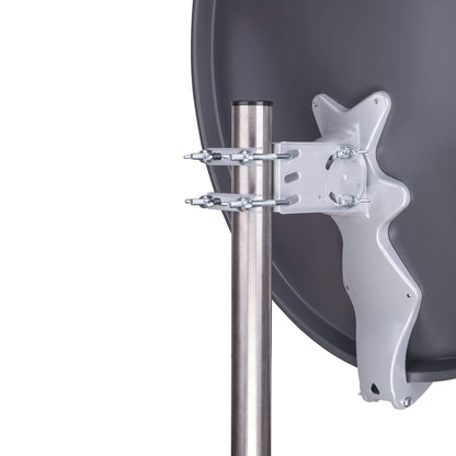 DUR-line Select 75/80cm Sat-Anlage 4 Teilnehmer Anthrazit