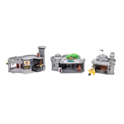 Super Mario Galaxy Bowser-Schloss-Spielset mit beweglicher Mini-Figur