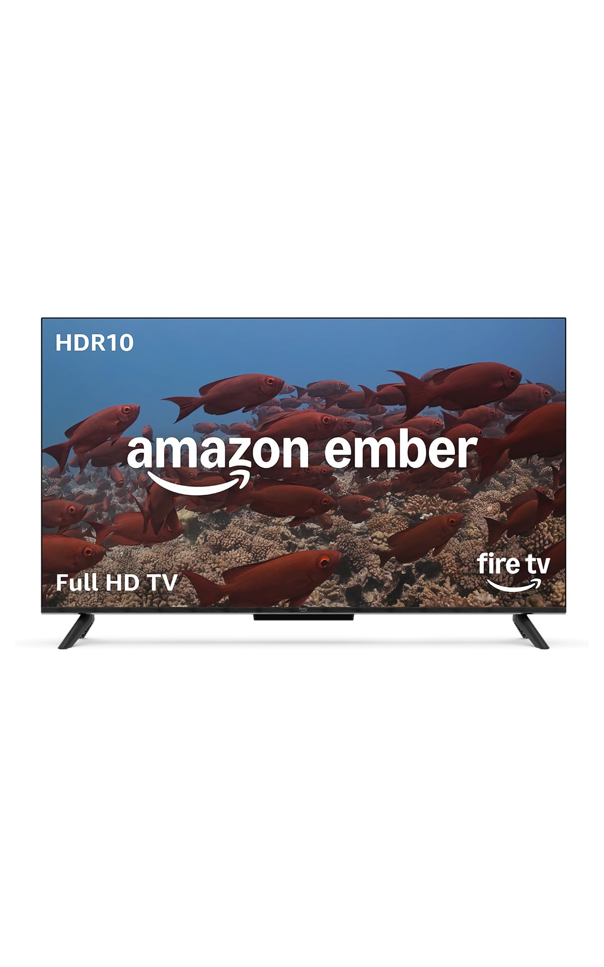 Amazon Ember 2-Serie Smart TV 40 Zoll Full HD mit Fire TV und Alexa – Flachbildfernseher mit Alexa-Fernbedienung