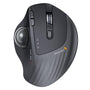 ProtoArc EM01 NL Trackball-Maus, kabellos, Bluetooth, 5 DPI, schwarz