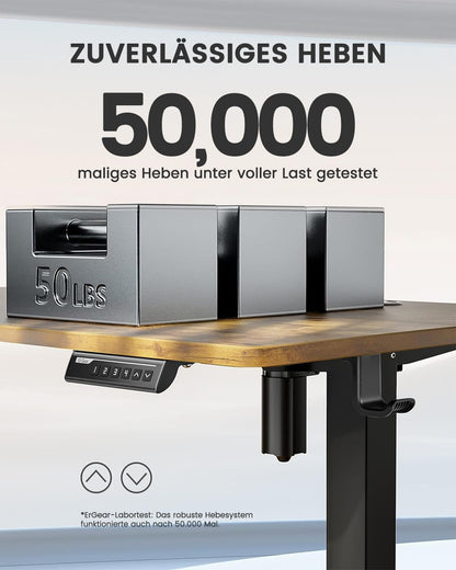 ErGear elektrisch höhenverstellbarer Schreibtisch 120x60 cm