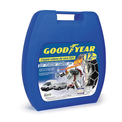 Goodyear 77935 Schneeketten 12mm für SUV - Grösse 245