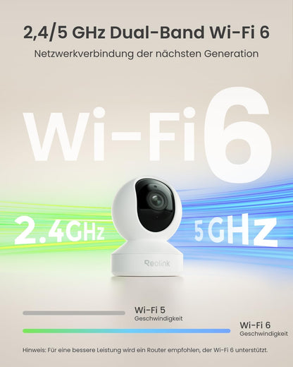 Reolink E1 Zoom 4K PTZ WLAN Überwachungskamera Innen