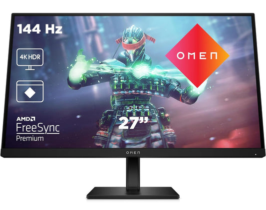 HP OMEN 27k Gaming Monitor - 27 Zoll 4K UHD, Schwarz