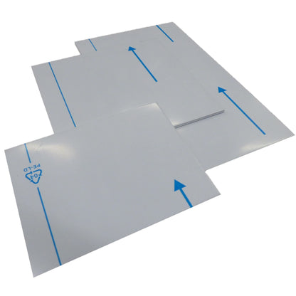 Aluminium Blech einseitig foliert 5.0mm - 1000x350mm
